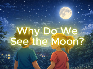 Why Do We See the Moon